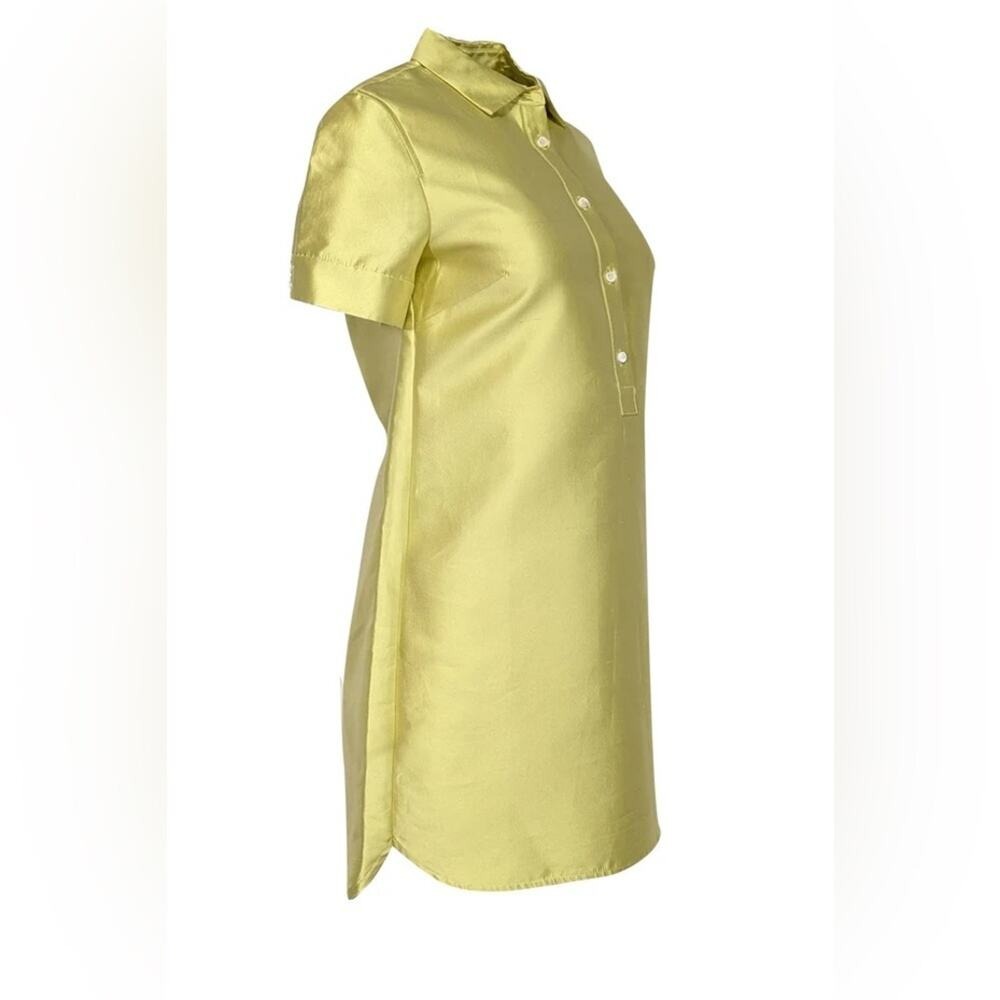 J.Crew Collection silk-cotton blend shantung mini dress 8 - Picture 6 of 13